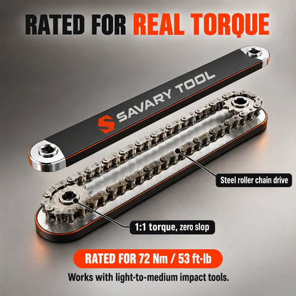 Rated torque 53 ft-lb